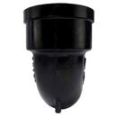 Black Hub x Spigot Service Cast Iron 1/4 Bend 