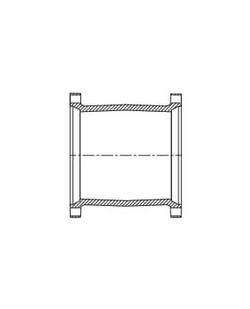 24 in. Mechanical Joint Ductile Iron C153 Long Sleeve (Less Accessories)
