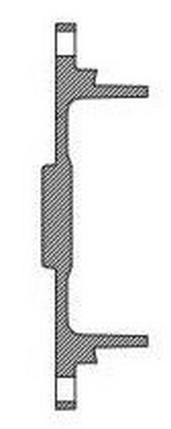 3 x 2 in. Mechanical Joint Reducing Ductile Iron AWWA C153 Short Body Plug with Protecto P-401 Lining