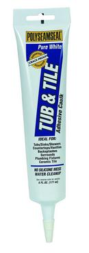 O S I Sealants White Tube and Tile Caulk in White 