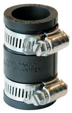 3/4 in. Cast Iron and Plastic Flexible Coupling