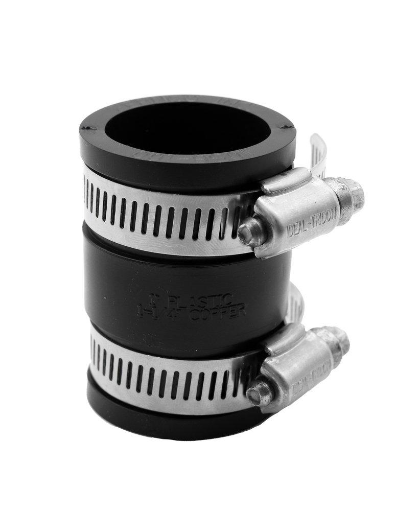 Fernco Cast Iron and Plastic Flexible Coupling 