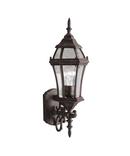 Kichler Lighting Tannery Bronze 7-1/2 in. Width 100 W 1-Light Medium Lantern 