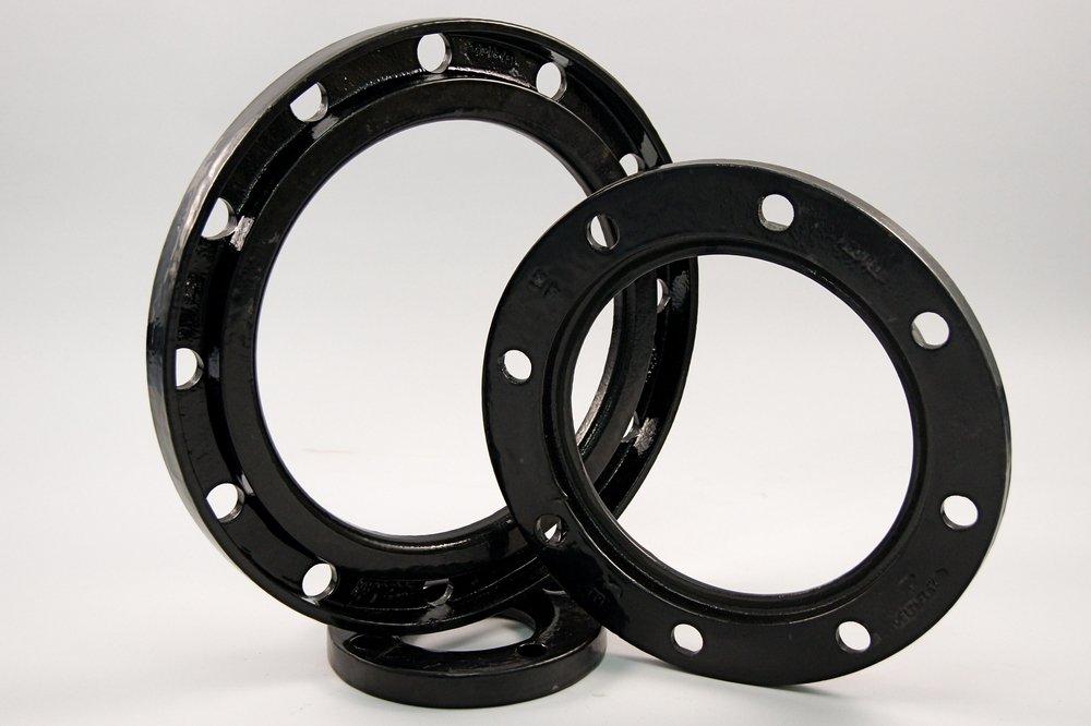 Slip-On 150# 267 psi SDR 7 Epoxy Ductile Iron Back-Up Ring 
