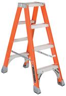 4 ft. x 19-9/16 in. 300 lbs. Fiberglass Double Step Ladder