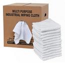 Rag Man White Terry Wipping Rags in White 