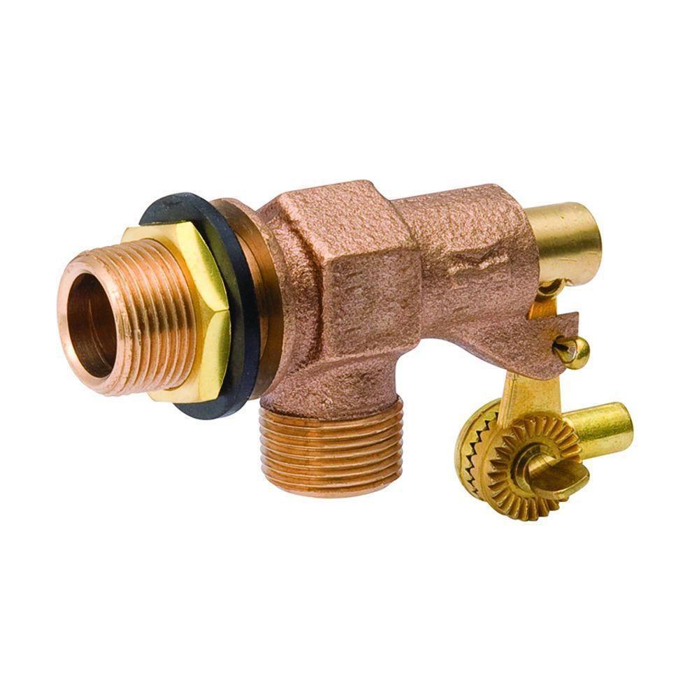 B&K Bronze Male x Plain End Float Valve 