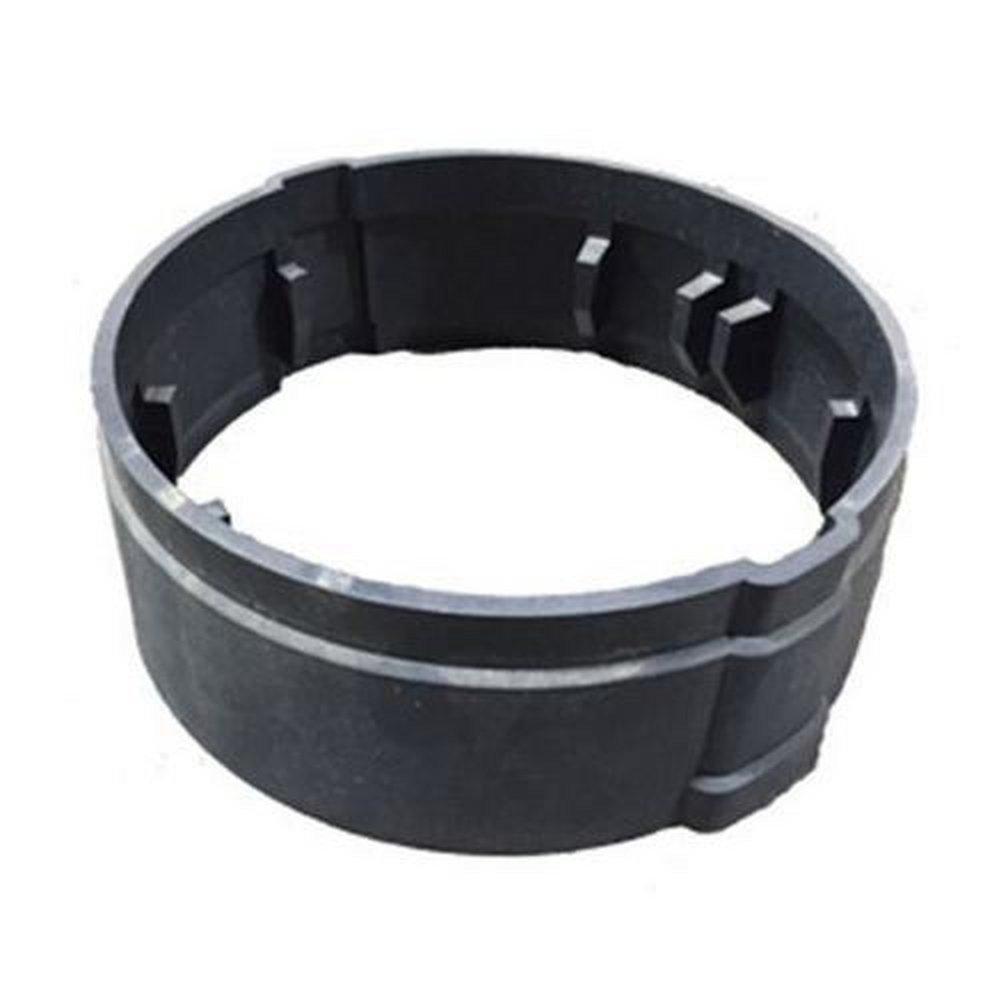 Ametek Black Round Meter Box Extension in Black 