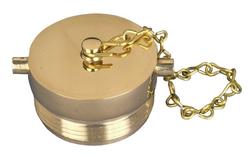2-1/2 in. Brass Pin Lug Plug with Chain NST