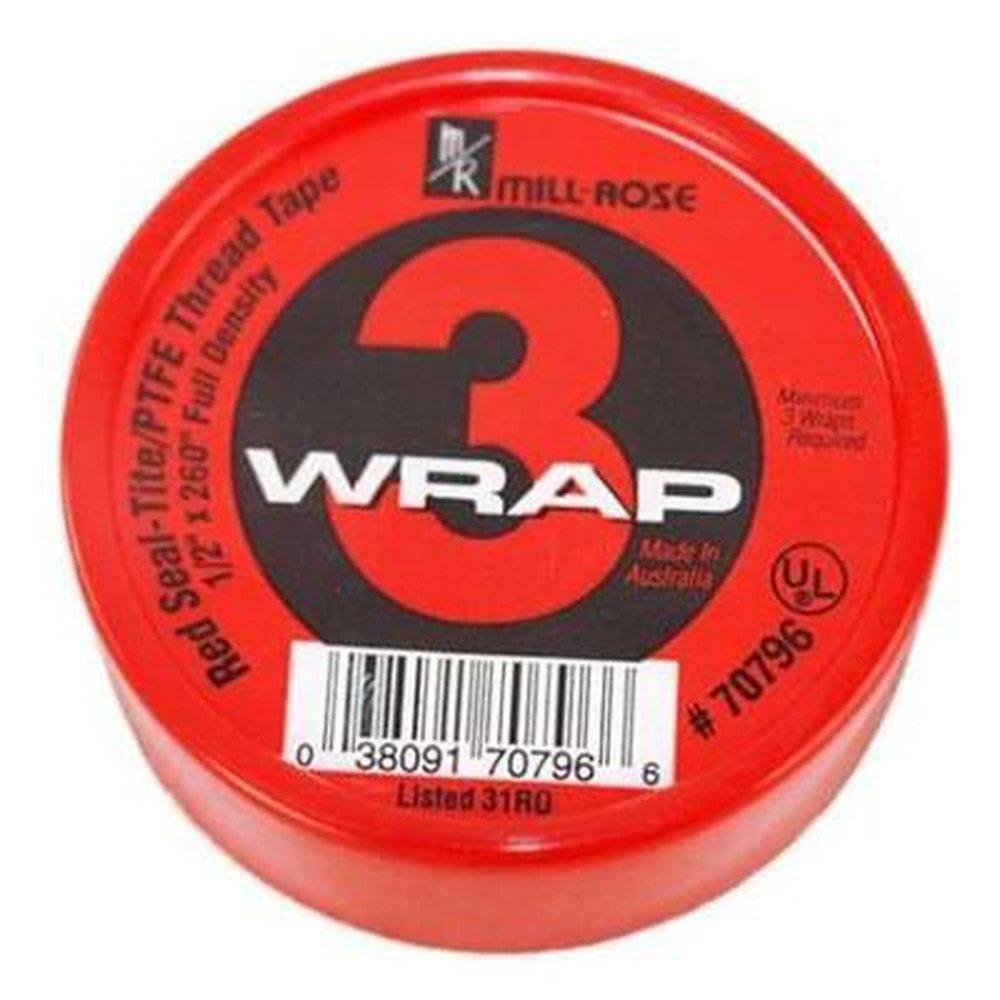 Mill-Rose Pink 1/2 in. High Density Tape in Pink 