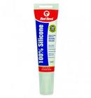 Red Devil White Tube Silicone Sealant in White 