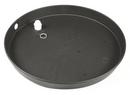 Camco Manufacturing Black Plastic Water Heater Pan with PVC Fitting 