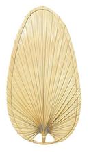 22 in. Narrow Oval Leaf 5-Blade Fan Set in Natural Palm