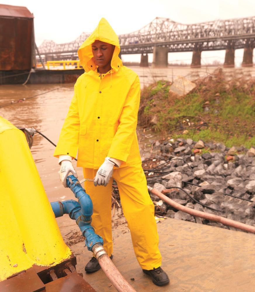 MCR Safety Yellow Rainsuit 