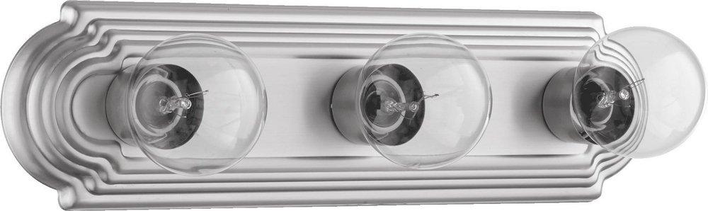 Quorum International Satin Nickel 4-1/2 in. 100 W 3-Light Medium Bracket 