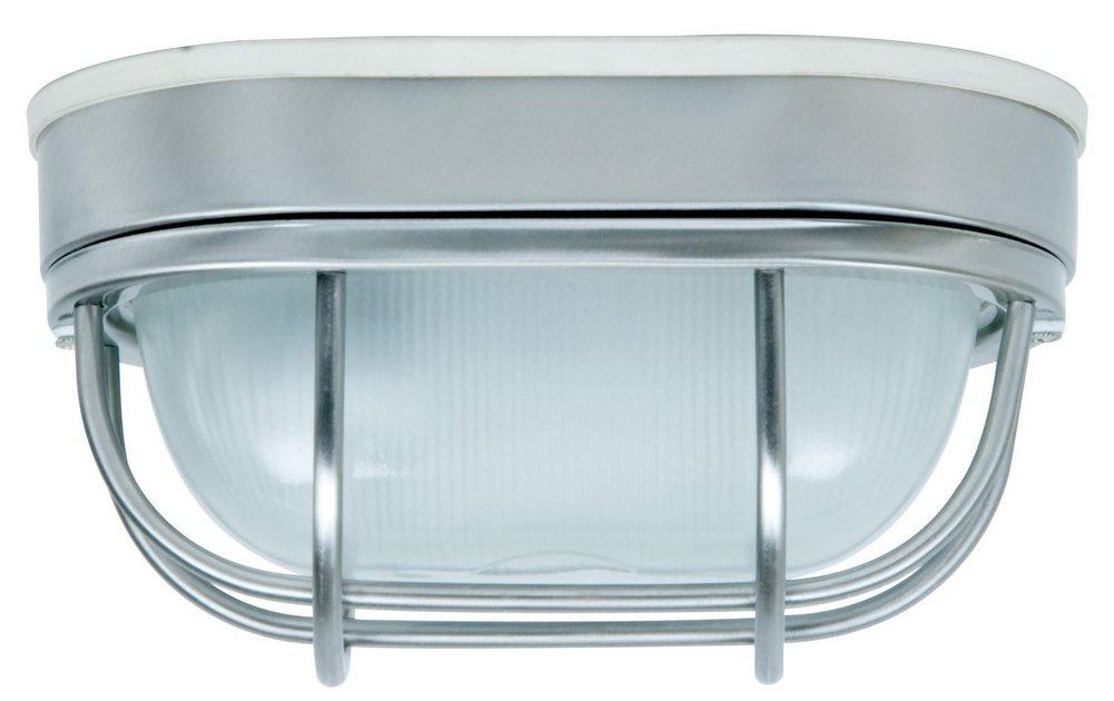 Craftmade Stainless Steel 1-Light Small Flushmount 