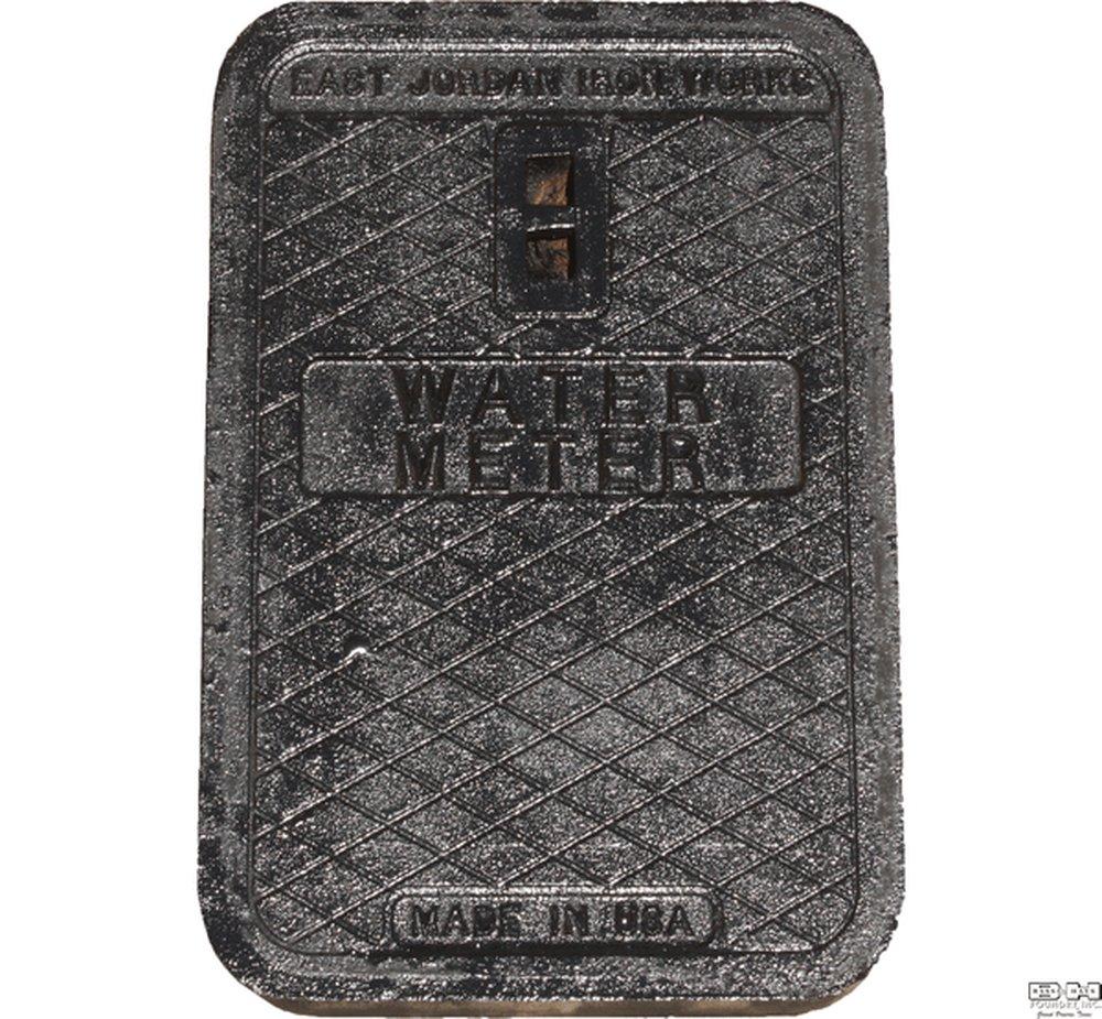 Brooks Products 1-1/4 x 5-1/2 in. Cast Iron Water Meter Lid 