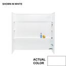 30 x 60 in. Bath Wall Kit in White
