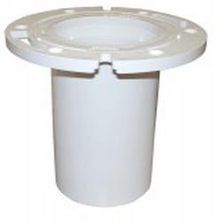 3 x 4 in. Plastic PVC Closet Flange