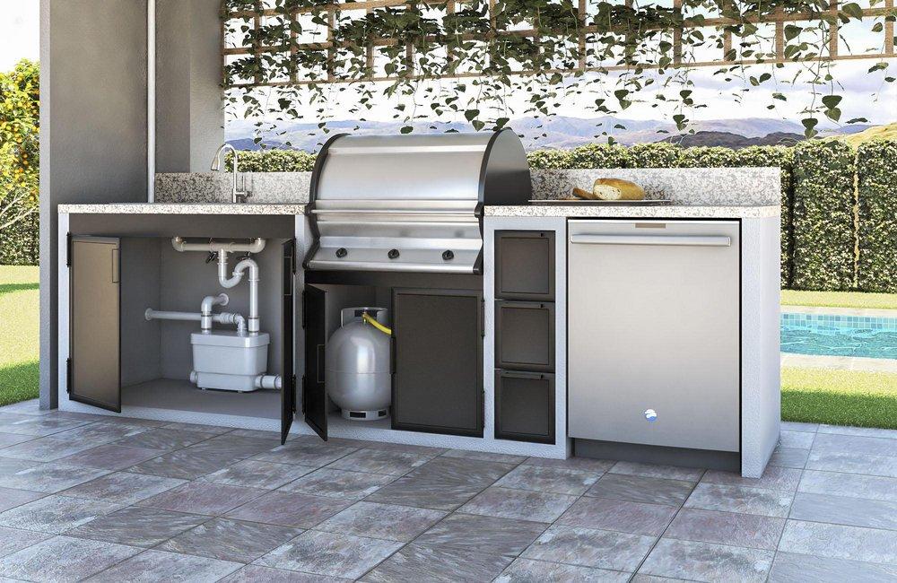 SFA SANIFLO Grey 110/120V Sink Pump in Grey 