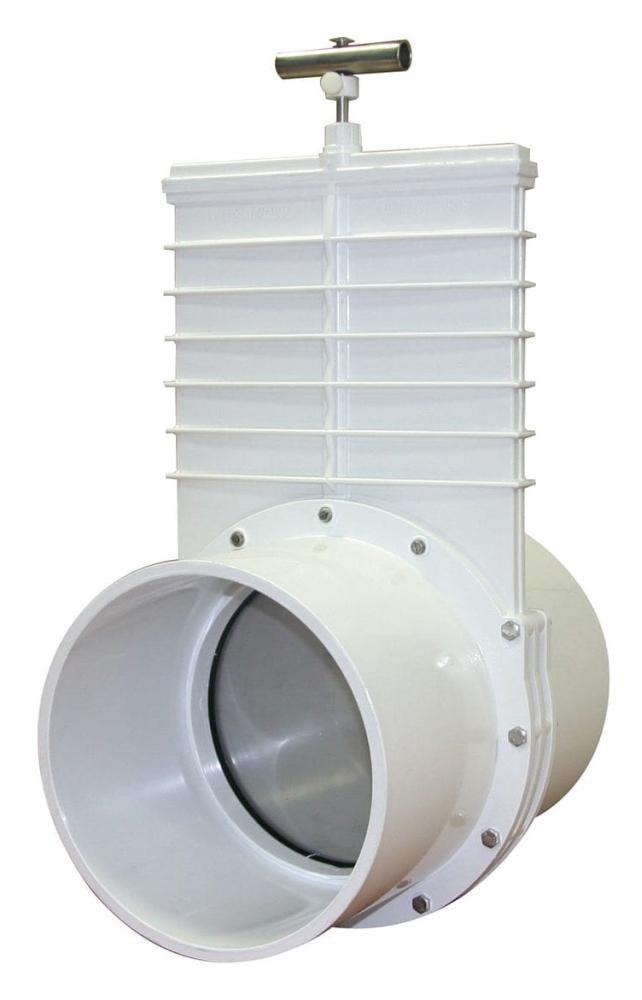 Plastic Full Port Slip Gate Valve 