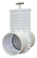 Plastic Full Port Slip Gate Valve 