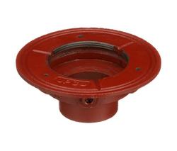 6 in. No-Hub Cast Iron Body with Trap Seal Primer Tapping