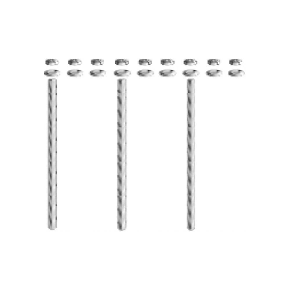 Mifab Hardware for Accessory Deck Clamp and Extension 