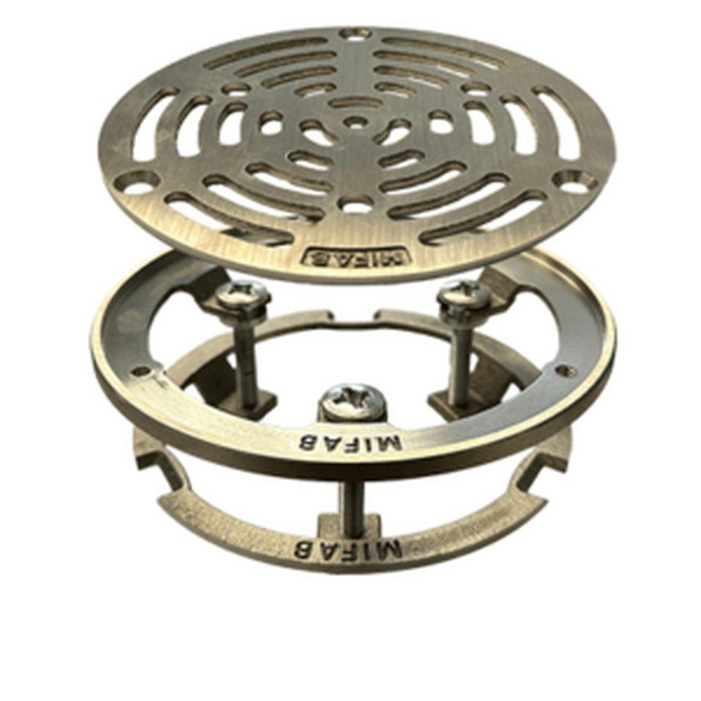 Mifab Nickel Bronze Standard Round Strainer in Nickel Bronze 