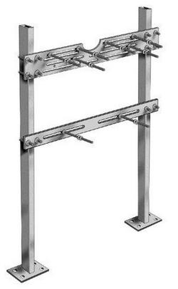 Steel Single Carrier with Plate and Stud