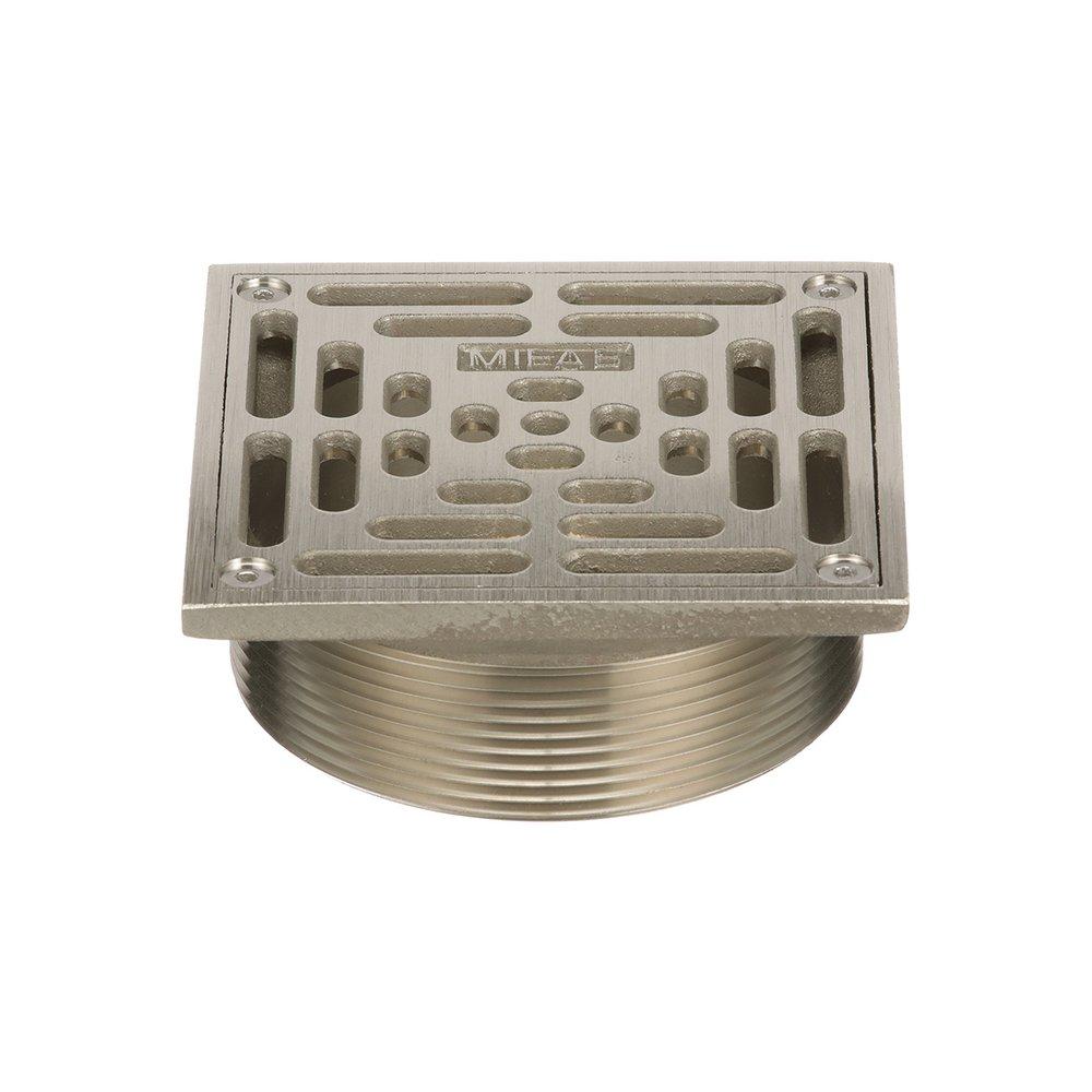 Mifab Nickel Bronze Standard Square Strainer Nickel Bronze 