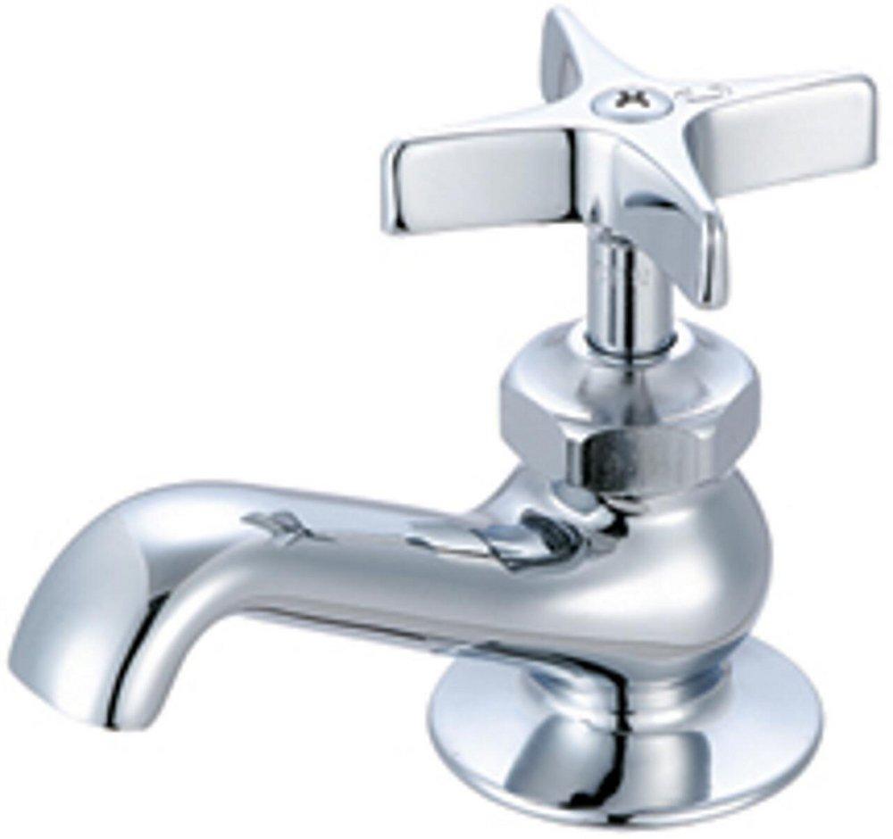 Central Brass Polished Chrome Single Handle Basin Tap Bathroom Sink Faucet 