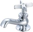 Central Brass Polished Chrome Single Handle Basin Tap Bathroom Sink Faucet 