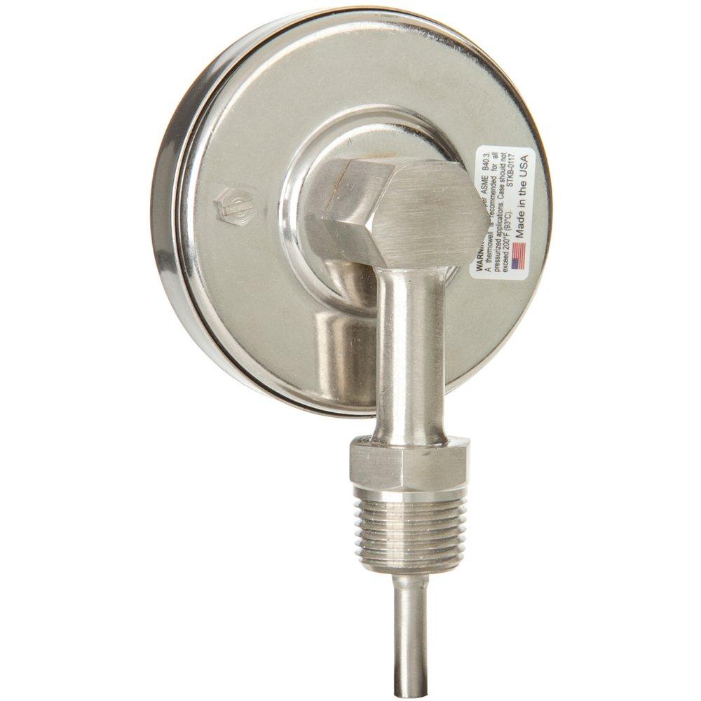 H.O. Trerice Lead Law Compliant 3 Bimetal THRM 4 0 - 200 1/2 BTM 