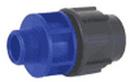 Lateral Connection FPT Schedule 80 PVC and EPDM Tank Adapter 