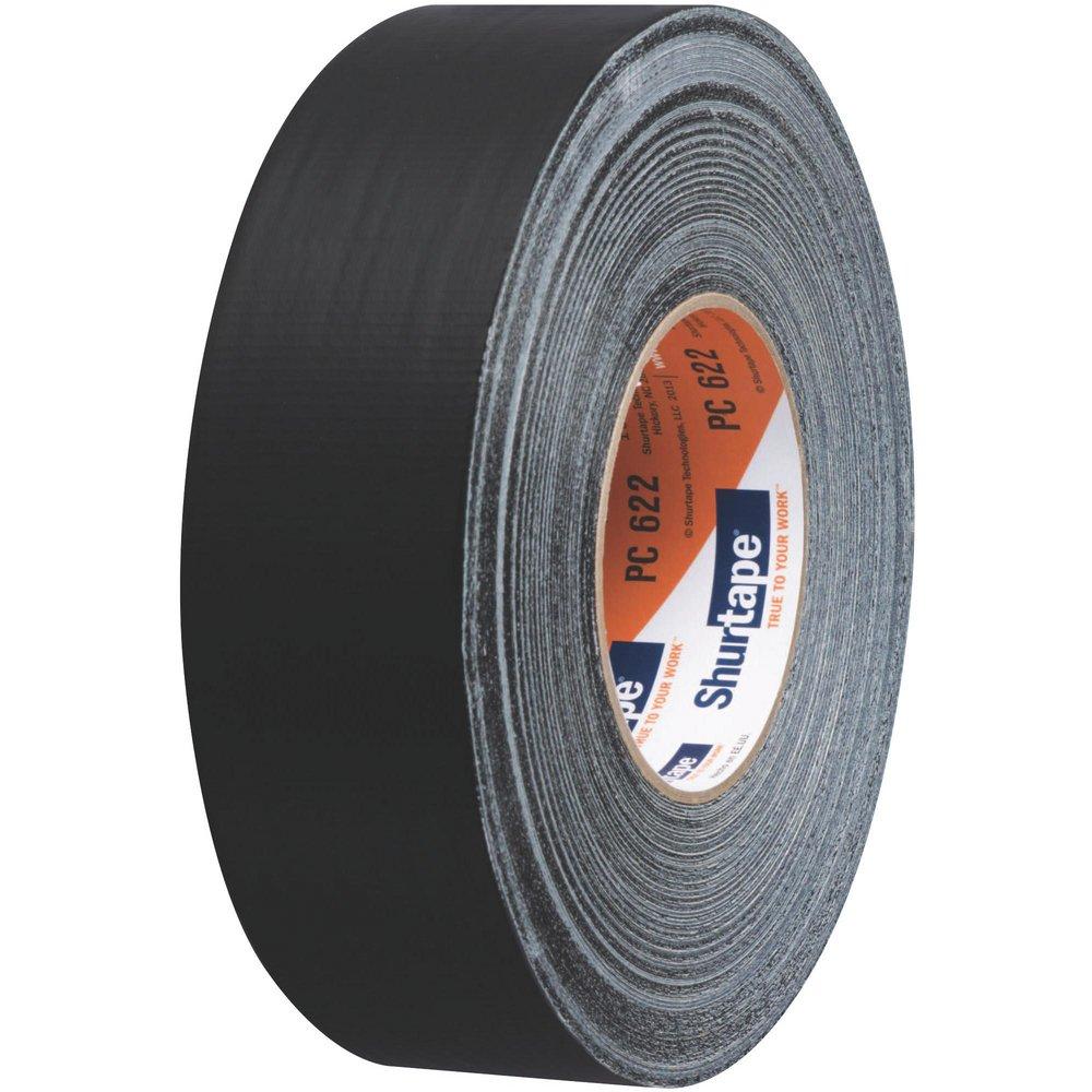Shurtape Black 2 in. x 60 yd. Pc622 Premium Grade Duct Tape 