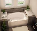 Aker by MAAX White 42 x 60 in. Fiberglass Reinforced Plastic Bath Tub in White 
