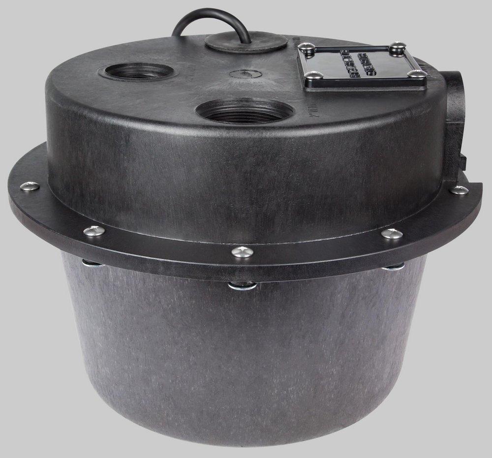 Little Giant Cast Iron Sump Pump with 3.5 Gal Tank 