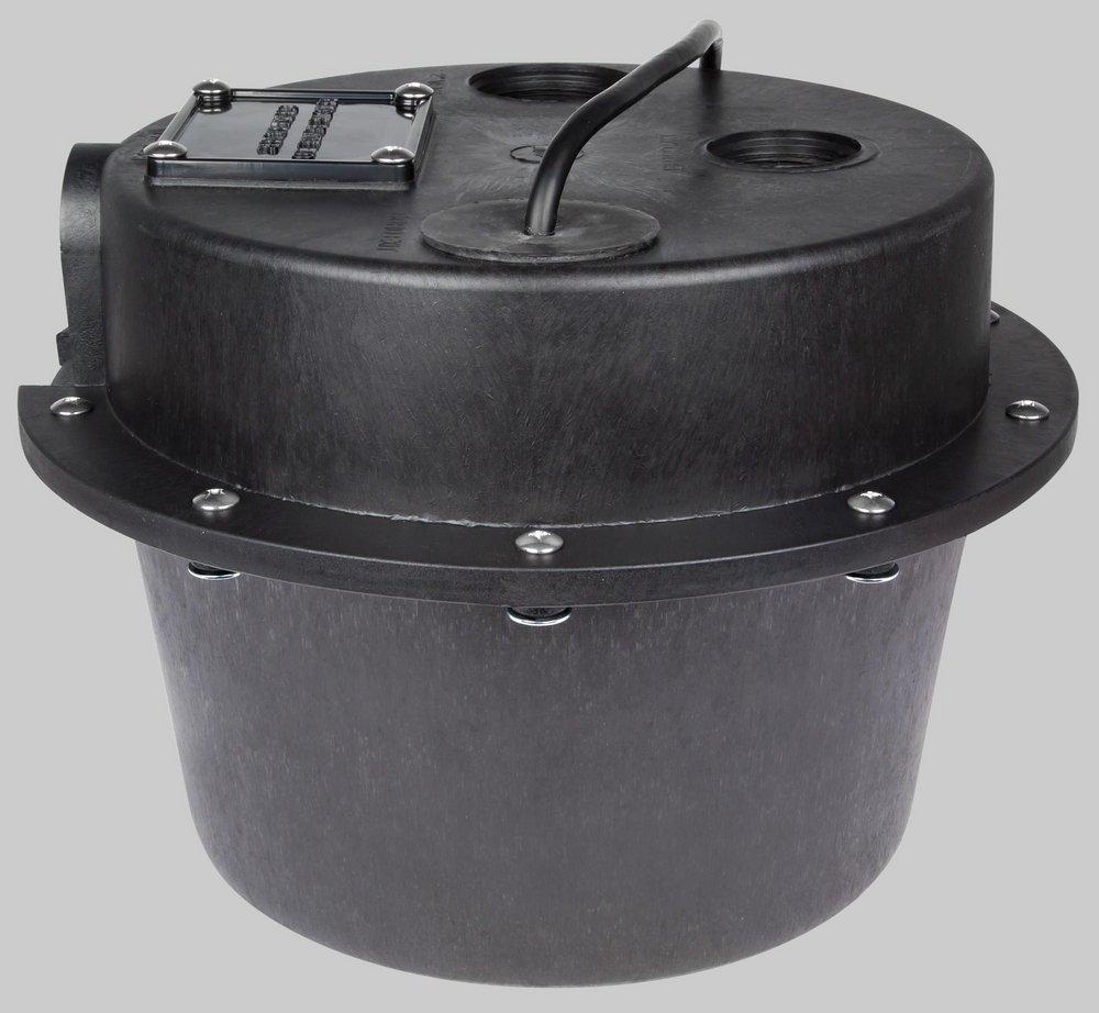 Little Giant Cast Iron Sump Pump with 3.5 Gal Tank 