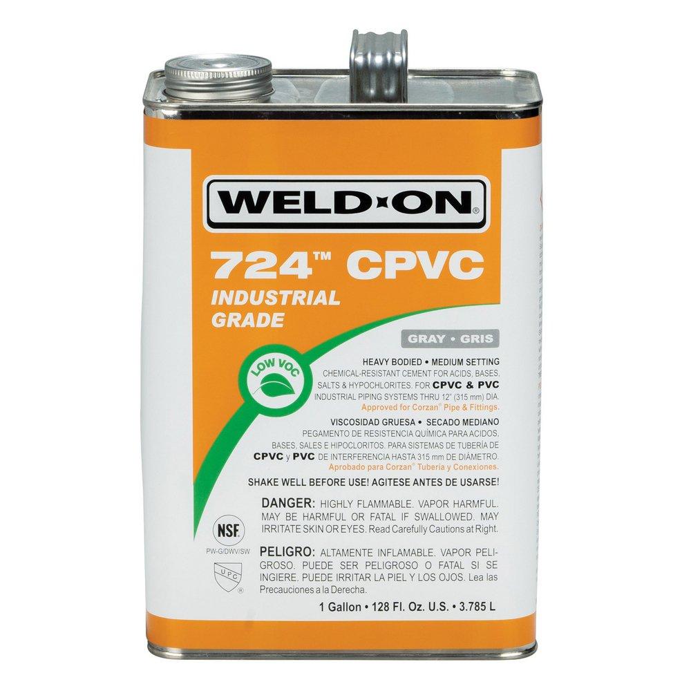 Weld-On&reg; Regular Set Plastic Grey Pipe Cement 