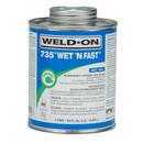 Weld-On&reg; Fast Set Plastic Blue Pipe Cement 