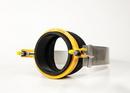 Romac Industries 4 in. Sewer Ductile Iron Strap Saddle 6.27 - 14.40 in. 