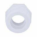 White PVC Schedule 40 Male x Female Threaded Bushing 