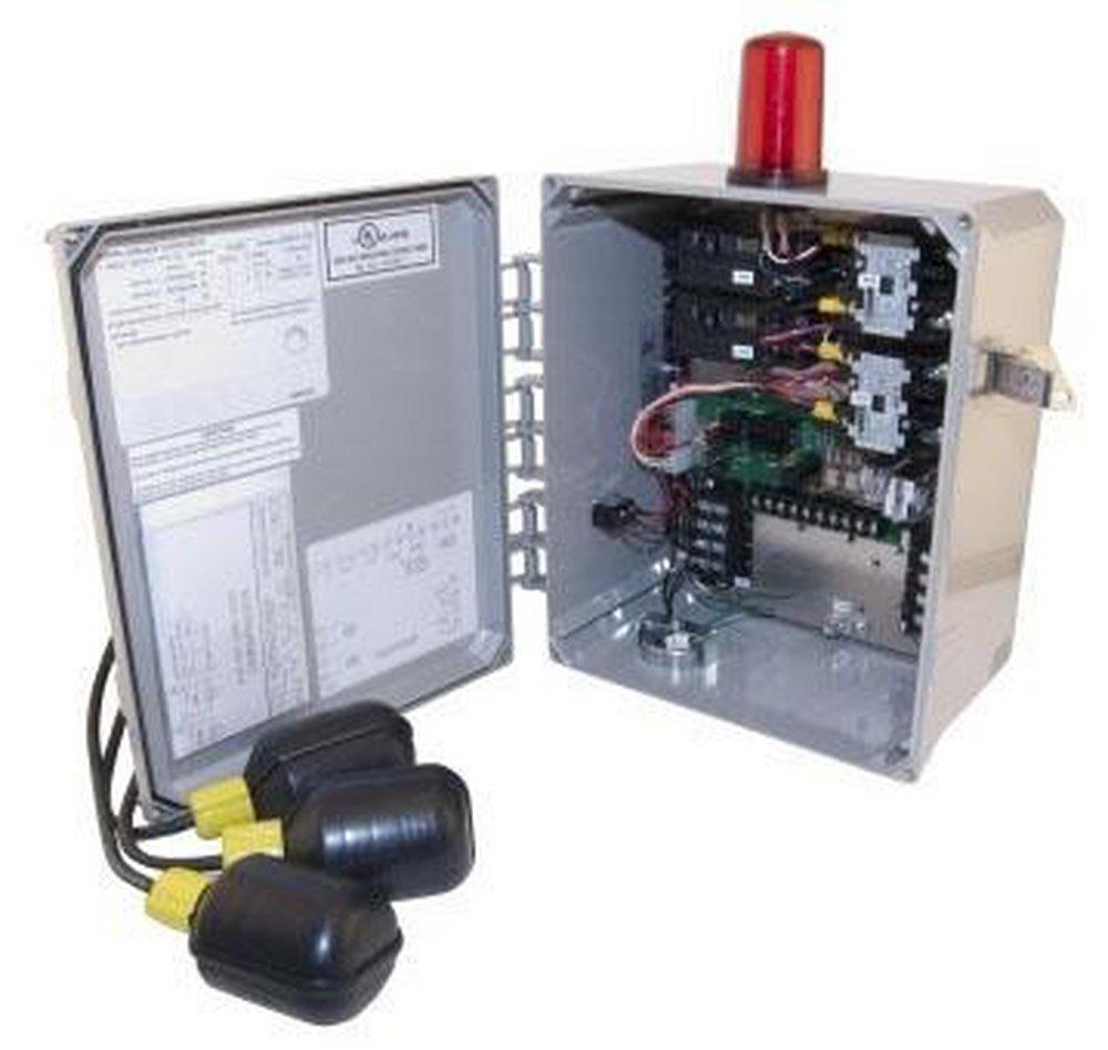 Zoeller Pump Co Electrical Alternator Control Panel 