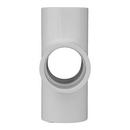 White PVC Schedule 40 Cross Tee 