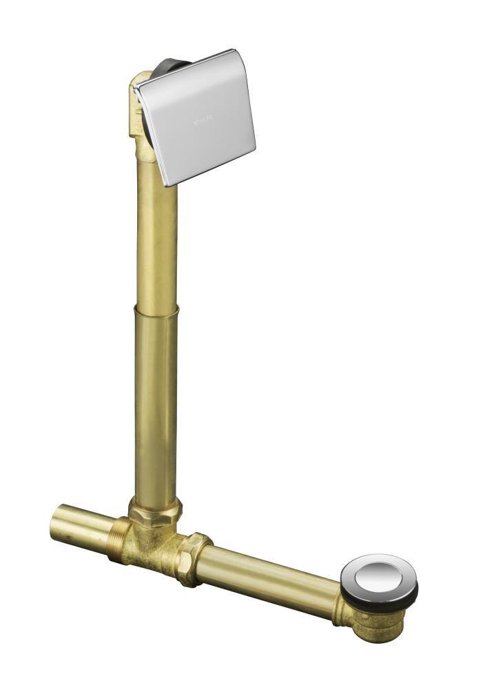KOHLER Polished Chrome 1-1/2 in. Bath Drain 