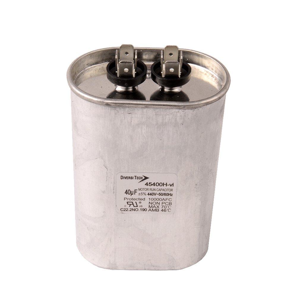 45 Microfarads 440 OVAL VAC CAP 