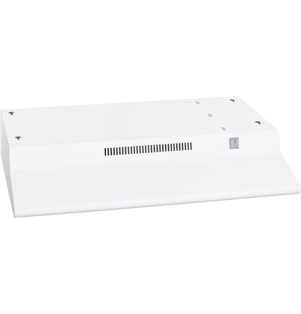 GE&reg; White 30 in. Under Cabinet Range Hood 