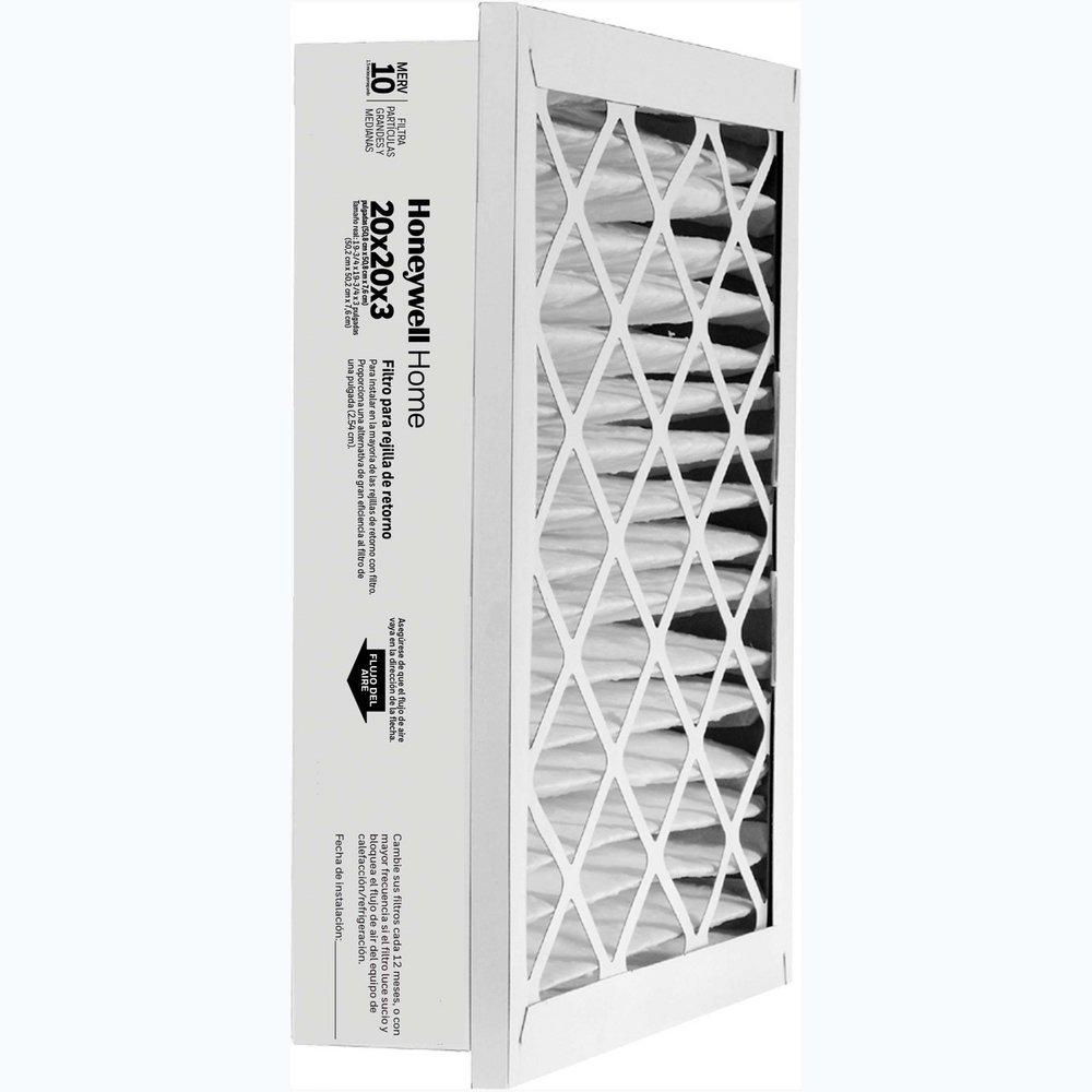 Honeywell Home White 14 x 25 in. Air Filter MERV 10 