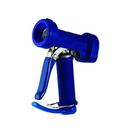 Single Lever Front Trigger Spray Valve with 9/16" Orifice, 3/4" Coupling, & Blue Rubber Cover
